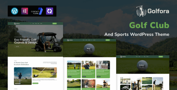 Golfora (TemplateMonster)