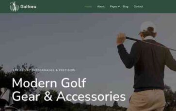 Golfora (screenshot desktop)