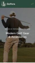 Golfora (screenshot mobile)