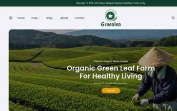 Greealea (screenshot desktop)