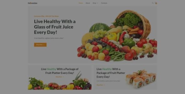 Grocerino (TemplateMonster)