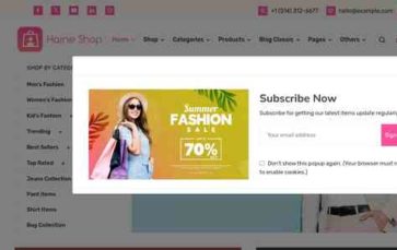 Haine Pro (screenshot desktop)