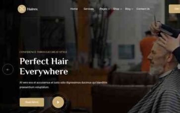 Hairex (screenshot desktop)