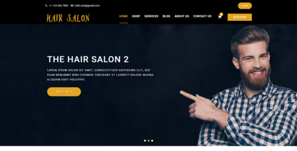Hairsalon (TemplateMonster)