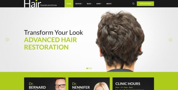 HairTransplantation (TemplateMonster)
