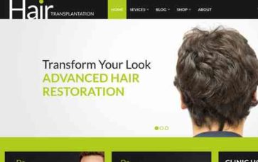 Screenshot Desktop HairTransplantation (screenshot desktop)