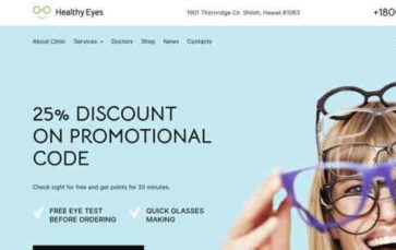 Healthyeyes (screenshot desktop)