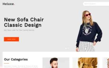 Heluxe (screenshot desktop)