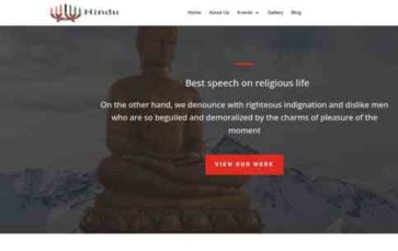 Hindu (screenshot desktop)