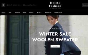 Hoistsfashion (screenshot desktop)