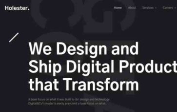 Holester (screenshot desktop)