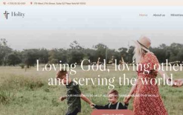 Holity (screenshot desktop)