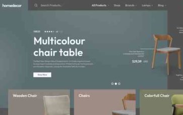 HomeDecor (screenshot desktop)