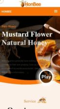 Honbee (screenshot mobile)