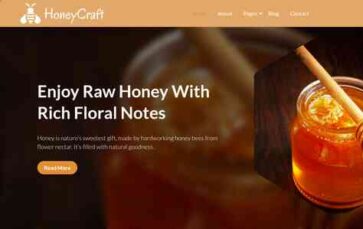 HoneyCraft (screenshot desktop)