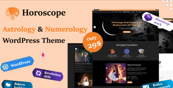 Horoscope (TemplateMonster)