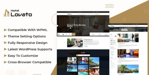 Hotel Lovato (TemplateMonster)