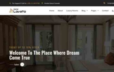 Hotel Lovato (screenshot desktop)