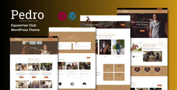 Hourse Riding (TemplateMonster)