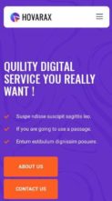 Hovarax (screenshot mobile)