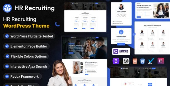 HR Recruiting (TemplateMonster)