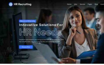 HR Recruiting (screenshot desktop)
