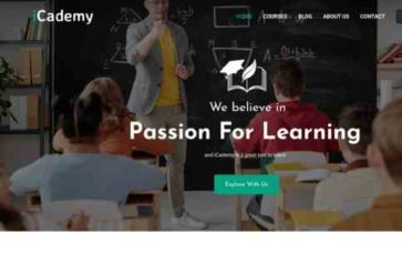 ICademy (screenshot desktop)
