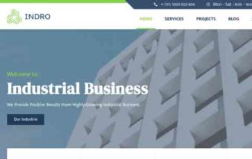 Indro (screenshot desktop)