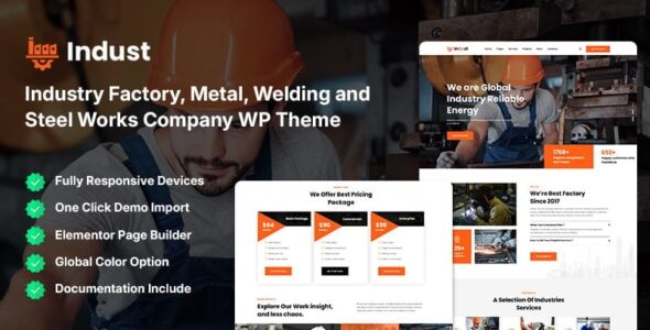 Indust (TemplateMonster)