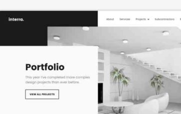 Interior (Zemez) (screenshot desktop)