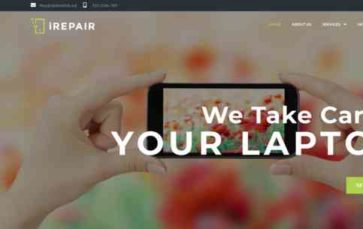 iRepair (Zemez) - (screenshot desktop)