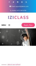 Iziclass (screenshot mobile)