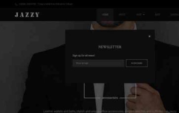 Jazzy (Zemez) (screenshot desktop)