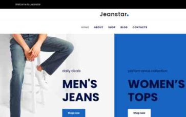 Jeanstar (screenshot desktop)