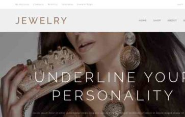 Jewelry (Zemez) - (screenshot desktop)