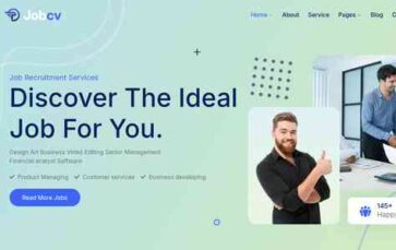 Jobcv (screenshot desktop)