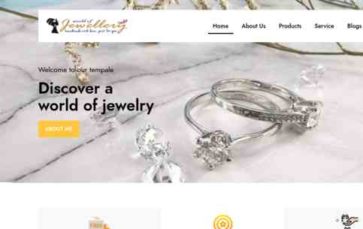 Jwellery (screenshot desktop)