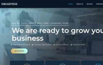 Kbusiness (screenshot desktop)