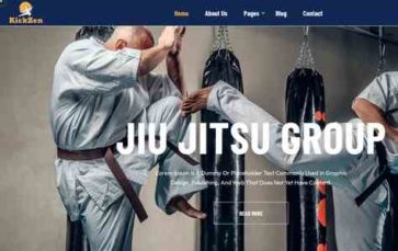 KickZen (screenshot desktop)