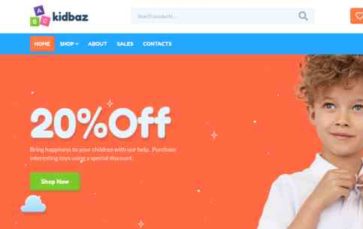 Kidbaz (screenshot desktop)