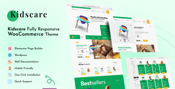 Kidscare (TemplateMonster)