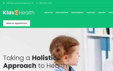 KidsHealth (screenshot desktop)