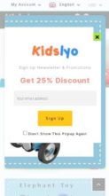 Kidslyo (screenshot mobile)