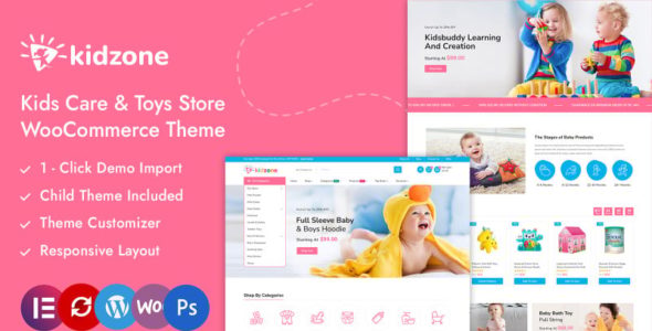 Kidzone (TemplateMonster)