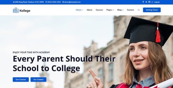 Kollege (TemplateMonster)