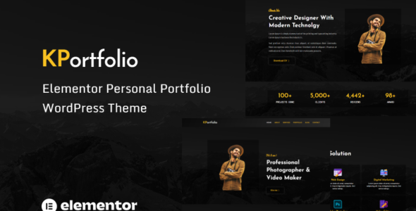 KPortfolio (TemplateMonster)
