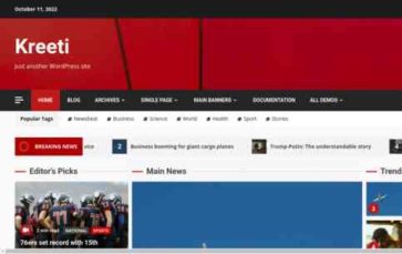 Kreeti (screenshot desktop)