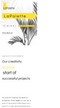 La Palette (screenshot mobile)