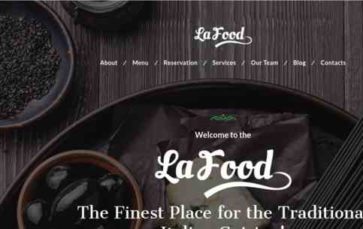 LaFood (screenshot desktop)