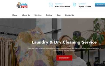 Laundary (screenshot desktop)